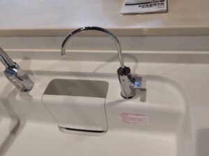 長野キッチン取付け隊　浄水栓を後付け　施工後